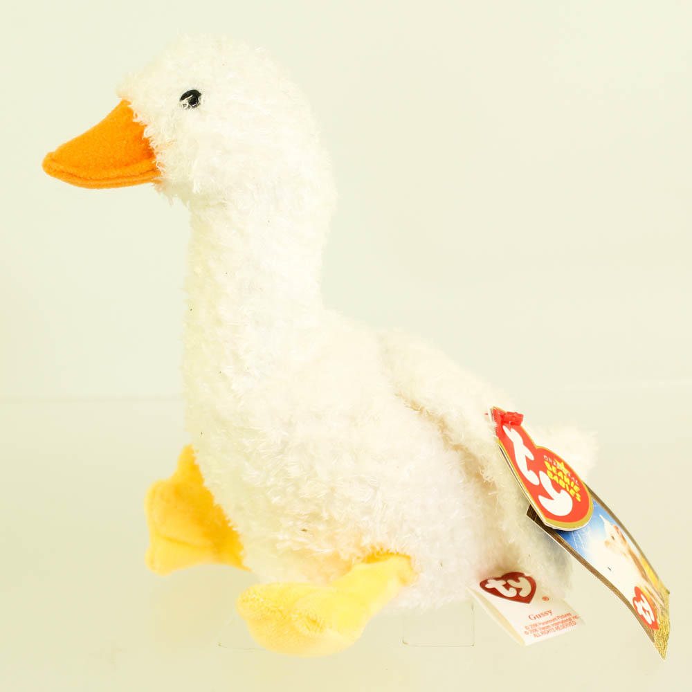 TY Beanie Baby GUSSY the Goose (Charlotte's Web Movie Promo) (6.5