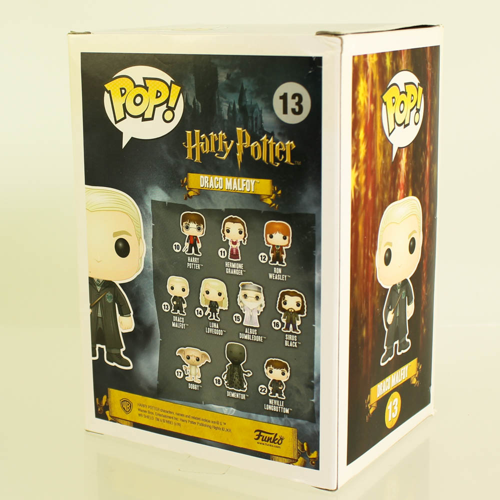 Funko POP! Harry Potter Vinyl Figure Series 2 - DRACO MALFOY #13 *NON MINT BOX*: BBToyStore.com - Toys, Plush, Trading Action Figures & Games online store shop
