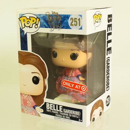 Funko POP! Movies - Disney's Beauty & the Beast - BELLE (Garderobe) #251  (Exclusive) *NON MINT BOX*:  - Toys, Plush, Trading Cards,  Action Figures & Games online retail store shop sale