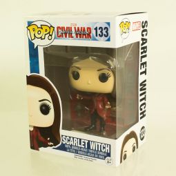 Funko POP! Vinyl Bobble - Captain America: Civil War - SCARLET WITCH #133 *NON MINT BOX*