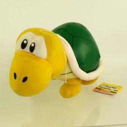 Banpresto - Super Mario Bros Plush - Vinyl Shell KOOPA (7 inch) (Japanese 2006) *NEAR MINT*
