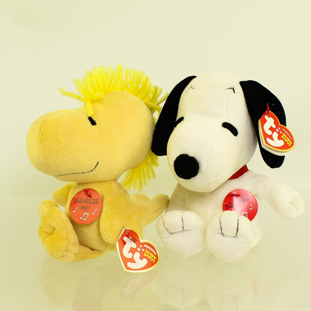snoopy ty beanie