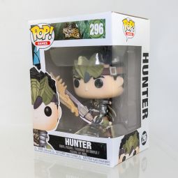Funko POP! Games - Monster Hunter Vinyl Figure - HUNTER #296 *NON-MINT*