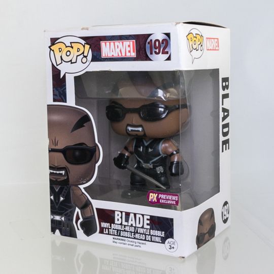 FunkoPop！192 BLADE ブレード FUNKO POP MARVEL #192 BLADE VAULTED VINYL FIGURE~FAST POST