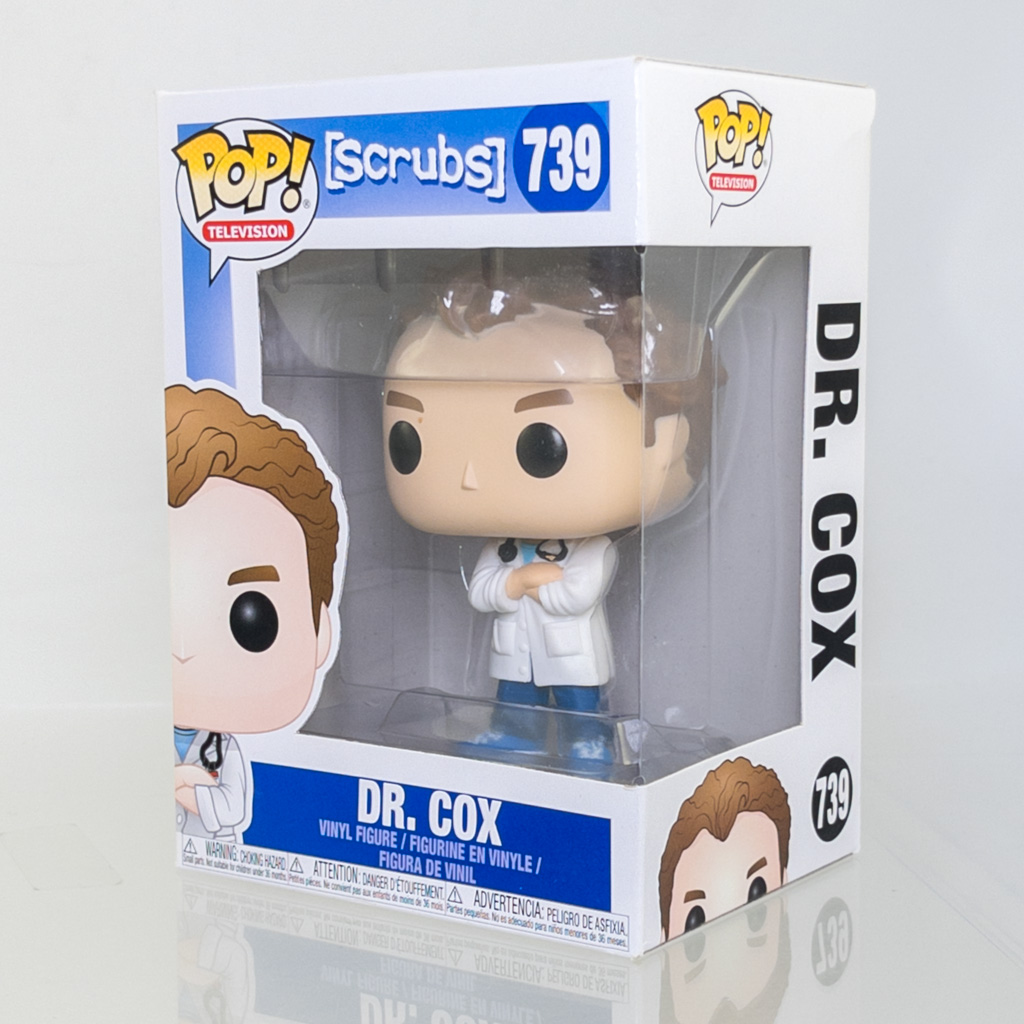 Funko POP! Television - Scrubs Vinyl Figure - DR. COX #739 *NON-MINT*
