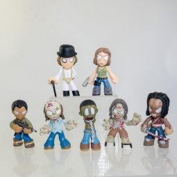Funko Mystery Minis - LOT OF 7 Figures (The Walking Dead & Horror Series) *NON-MINT*