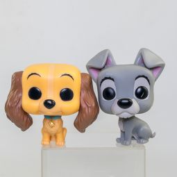 Funko POP! Disney - Vinyl Figures 2-Pack - LADY & THE TRAMP *LOOSE - NM*