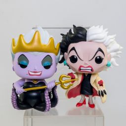 Funko POP! Disney Vinyl Figures 2-Pack - URSULA WITH CRUELLA DE VIL *LOOSE - NM*