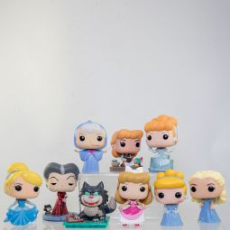 Lot of 9 Disney Funko POP! Vinyl Figures - CINDERELLA *LOOSE - NM*