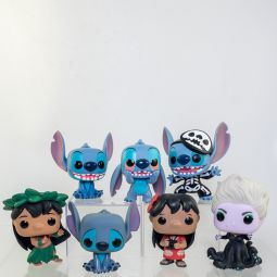 Lot of 7 Disney Funko POP! Vinyl Figures - THE LITTLE MERMAID and LILO & STITCH *LOOSE - NM*