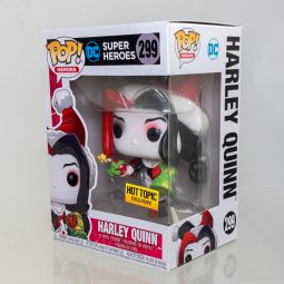 Funko POP! Heroes - DC Comics Holiday Vinyl Figure - HARLEY QUINN #299 *Exclusive* *NON-MINT*