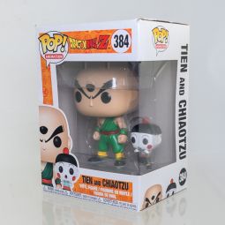Funko POP! Animation - Dragon Ball Z S3 Vinyl Figure - TIEN & CHIAOTZU #384 *NON-MINT*