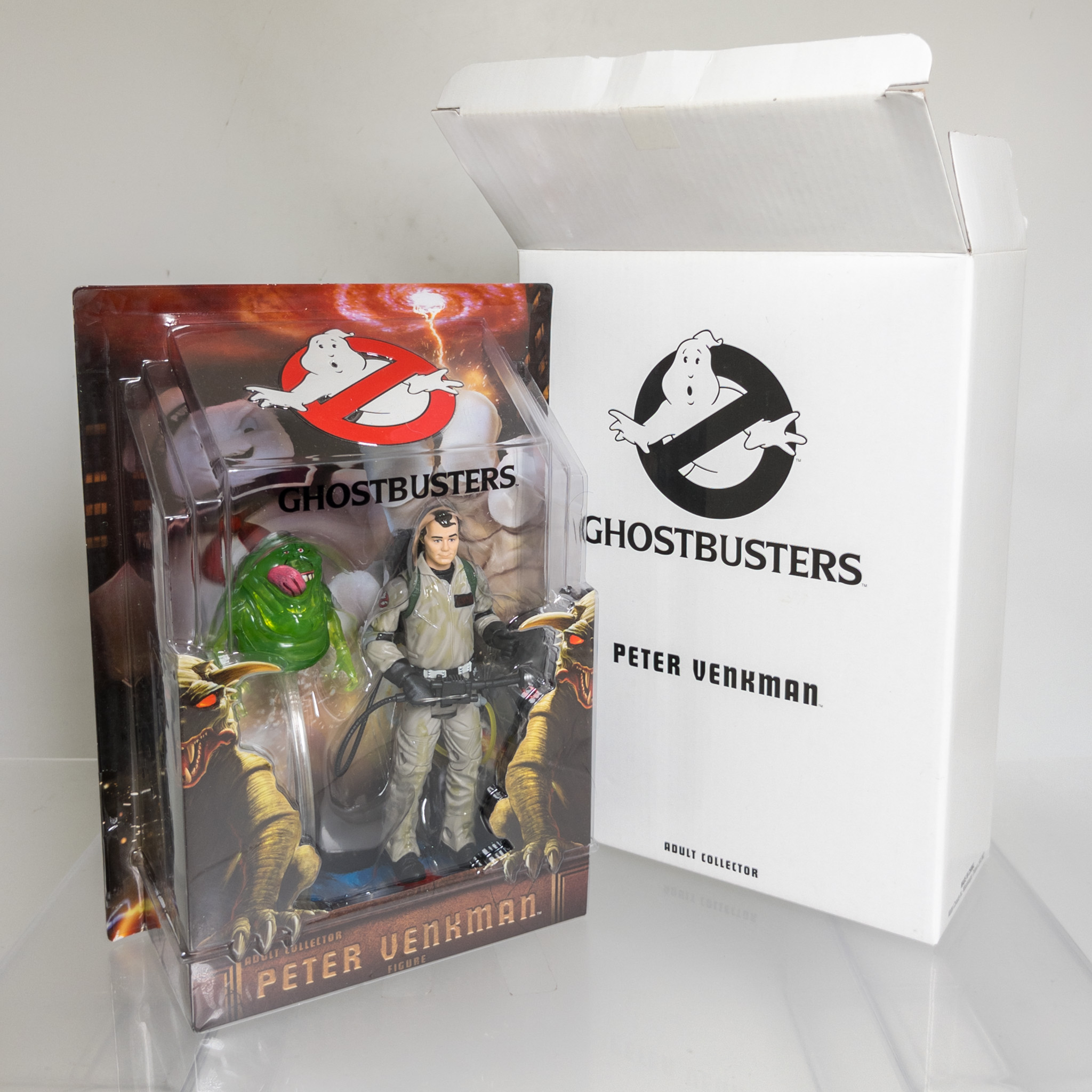 Mattel - Ghostbusters Action Figure - PETER VENKMAN with Slimer