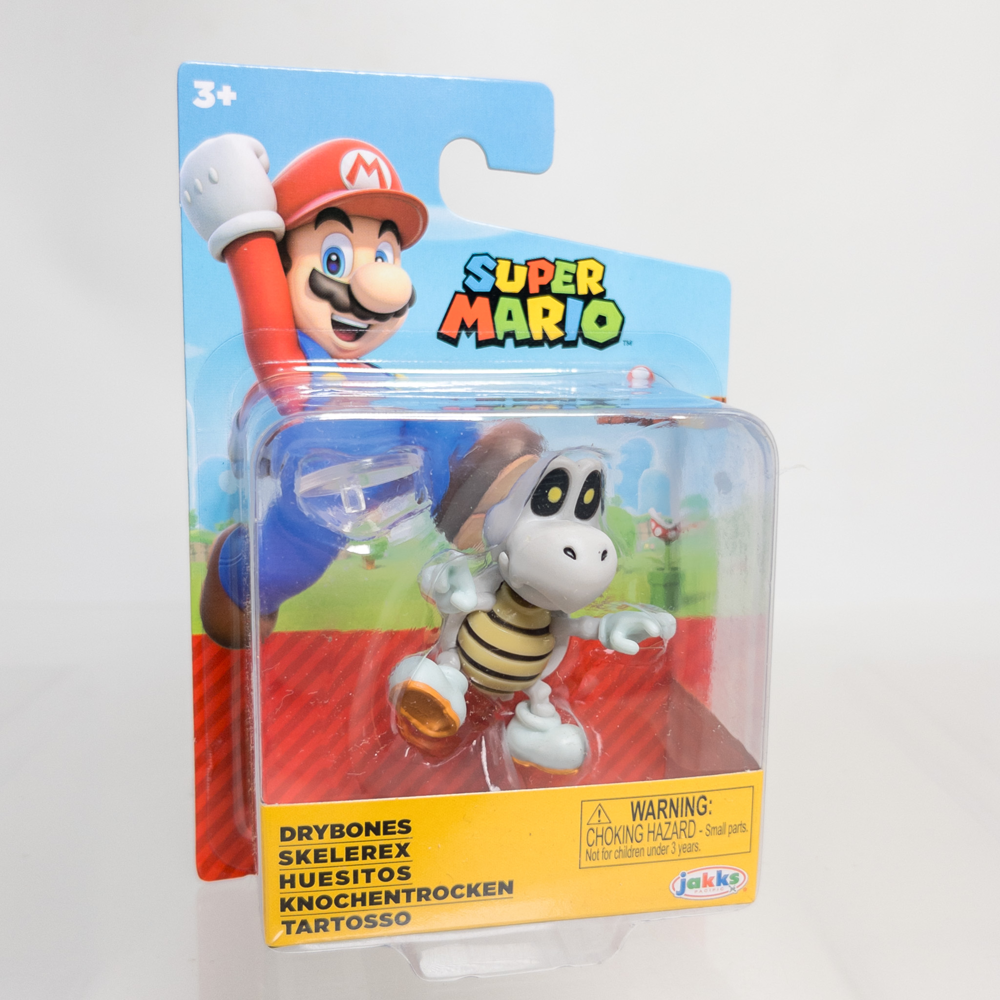 Jakks Pacific Toys - Super Mario Nintendo Figure - DRYBONES (2 inch) *NON-MINT*