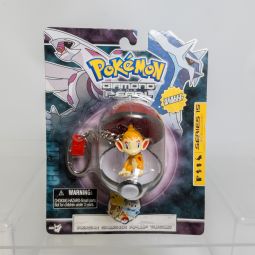Basic Fun - 2007 Pokemon Diamond & Pearl Pokeball Keychain Series 15 -  CHIMCHAR *NON-MINT*