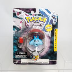 Basic Fun - 2007 Pokemon Diamond & Pearl Pokeball Keychain Series 14 -  MANTYKE *NON-MINT*