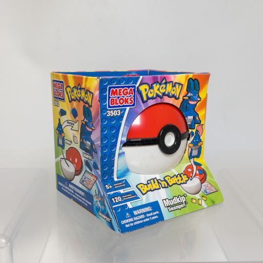 MEGA Pokemon Build 'n Battle Set - MUDKIP/SWAMPERT (120 Pieces) 3503  *NON-MINT*: BBToyStore.com - Toys, Plush, Trading Cards, Action Figures &  Games online retail store shop sale