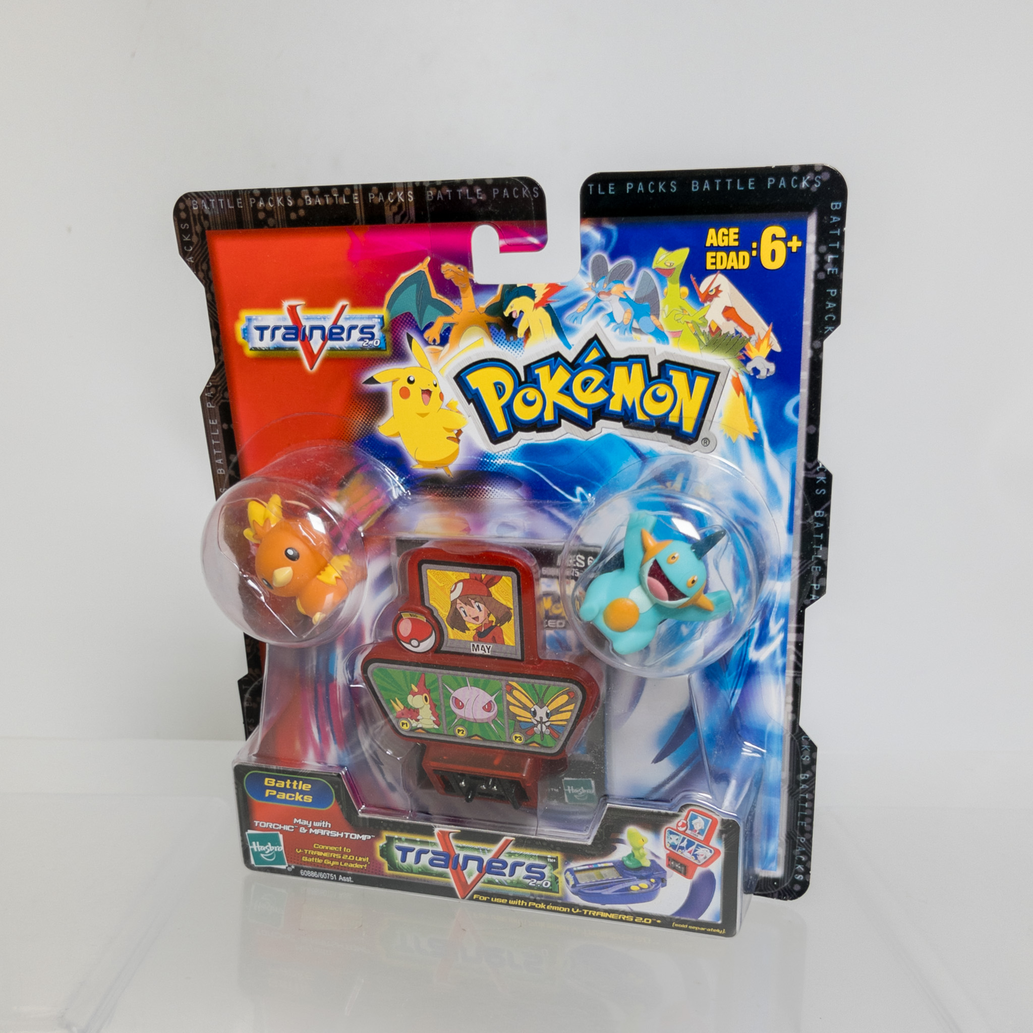 Hasbro - Pokemon V Trainers 2.0 - MAY with TORCHIC & MARSHTOMP Battle Pack *NON-MINT*