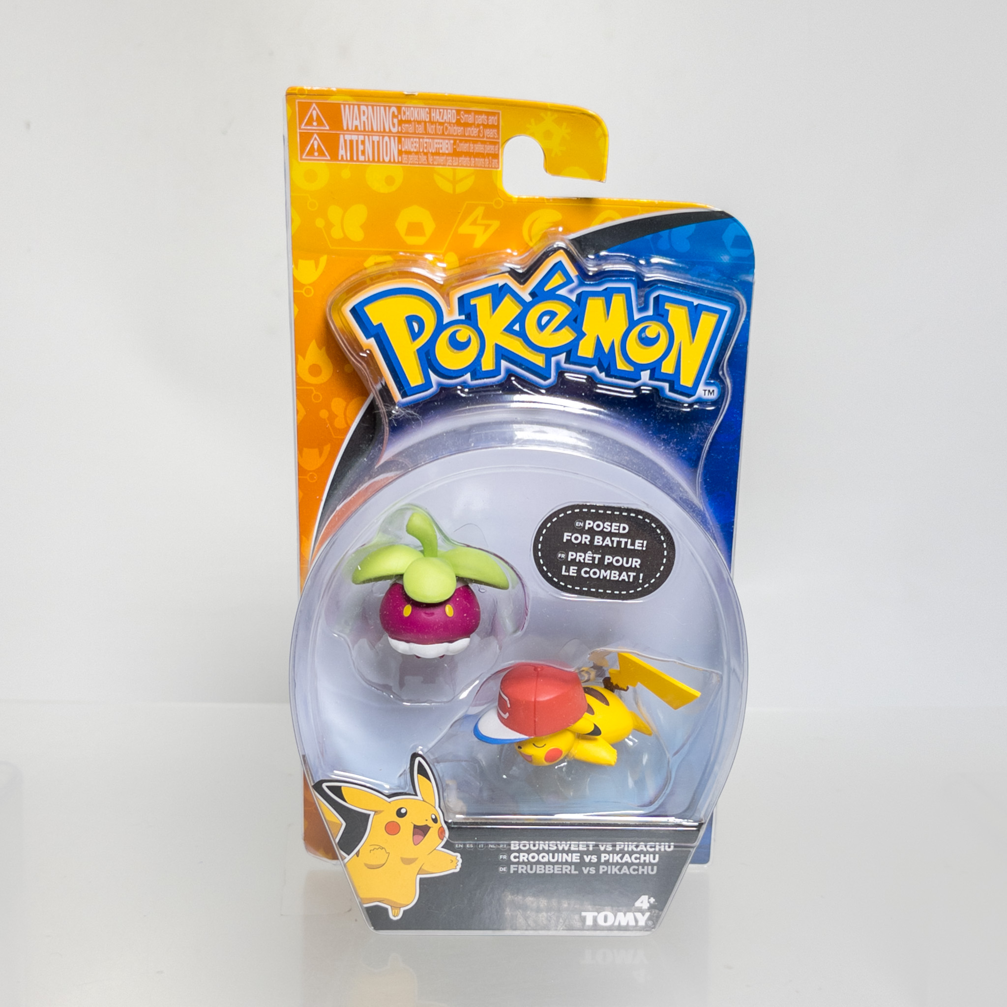 TOMY - Pokemon Figures - BOUNSWEET & PIKACHU *NON-MINT*