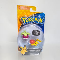 TOMY - Pokemon Figures - BOUNSWEET & PIKACHU *NON-MINT*