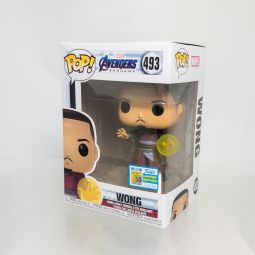 Funko POP! Marvel Avengers Endgame Vinyl Bobble Figure - WONG #493 *Exclusive* *NON-MINT*