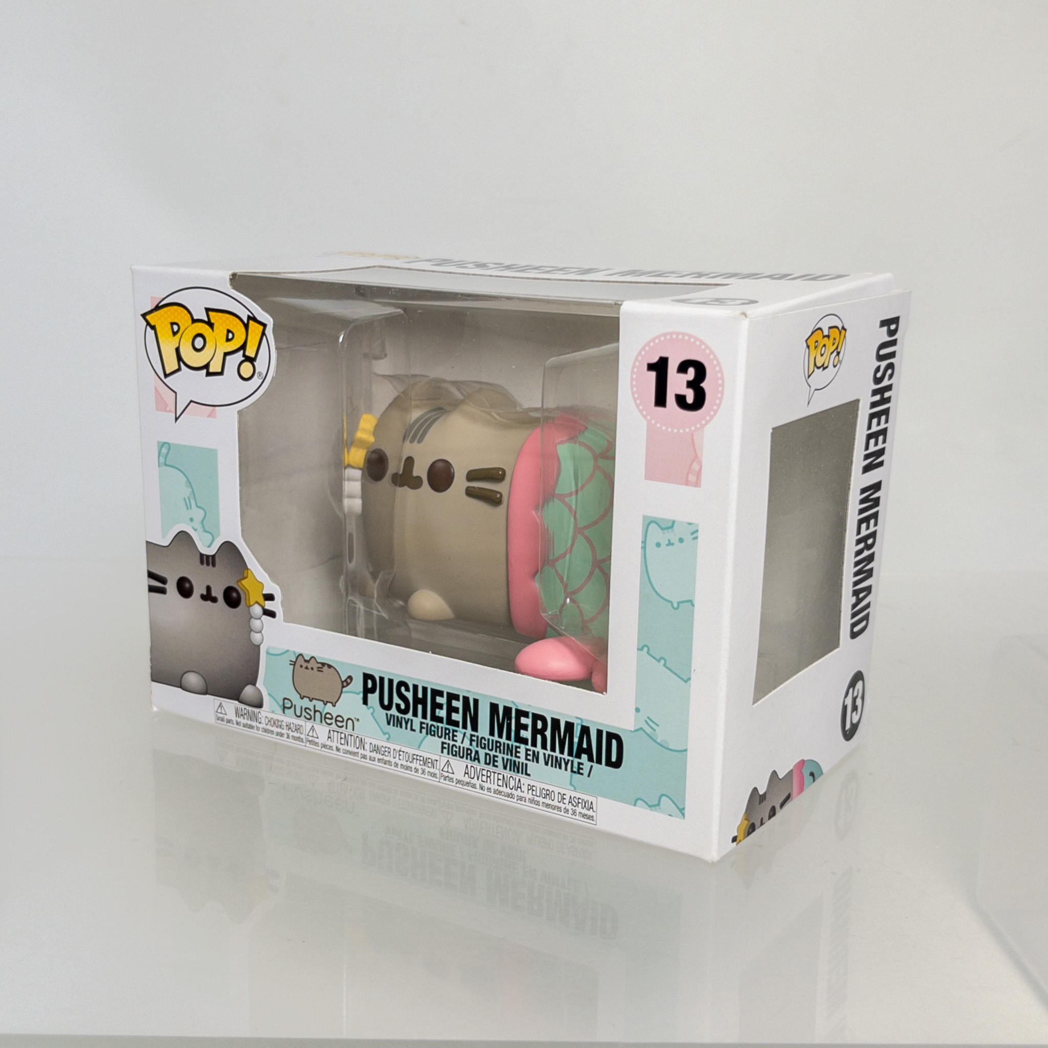 Funko POP! Pusheen Vinyl Figure - PUSHEEN MERMAID #13 *NON-MINT*