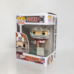 Funko POP! NFL Wave 12 Vinyl Figure - CHRISTIAN MCCAFFREY [San Francisco 49ers] #250 *NON-MINT*