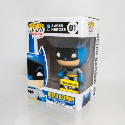 Funko POP! Heroes - DC Comics Vinyl Figure - RETRO BATMAN #01 *Exclusive* *NON-MINT*