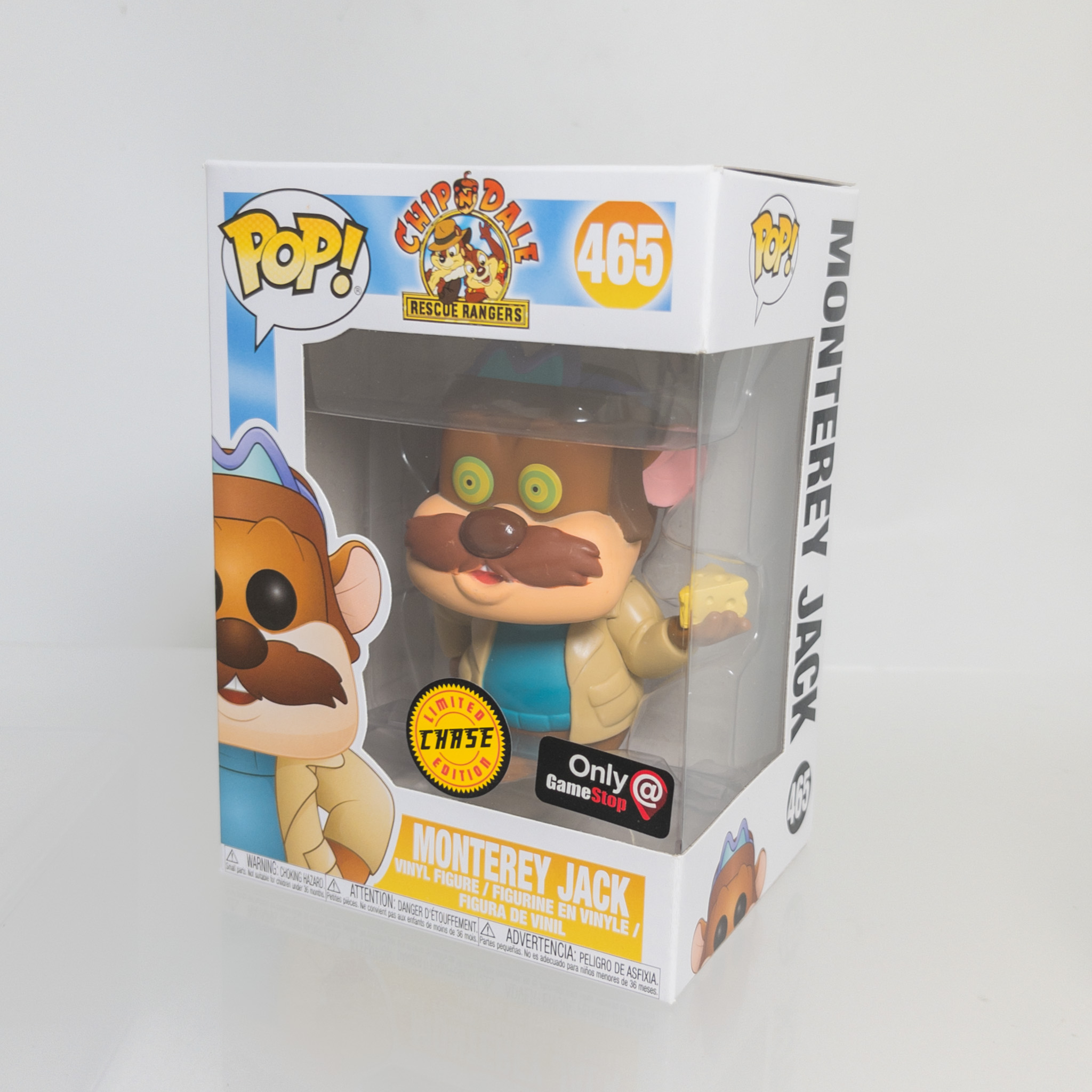 Pop Rescue Rangers Funko POP! TV - Chip n Dale Rescue Rangers Vinyl Figure - MONTEREY JACK ...