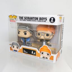 Funko POP! TV - The Office S4 Vinyl Figures 2-Pack - THE SCRANTON BOYS *Exclusive* *NON-MINT*