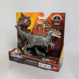 Mattel Jurassic World Epic Attack Figure - VELOCIRAPTOR (HNC11) *NON-MINT*