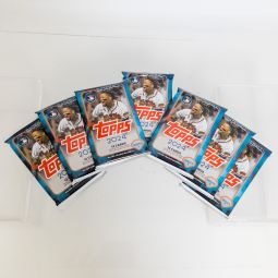 Topps Major League Baseball (MLB) Trading Cards 2024 Series 1 - Lot of 7 Booster Packs