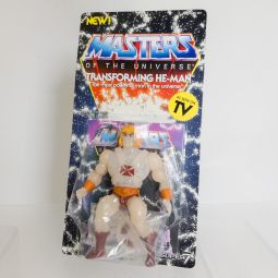 Super7 - Masters of the Universe Figure - TRANSFORMING HE-MAN *NON-MINT*