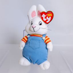TY Beanie Baby - MAX the Rabbit (Nick Jr. - Max & Ruby) (7 inch) *NON-MINT*