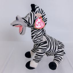 TY Beanie Baby - MARTY the Zebra (Madagascar 2 - Movie Beanie) (7 inch) *MWNMT*