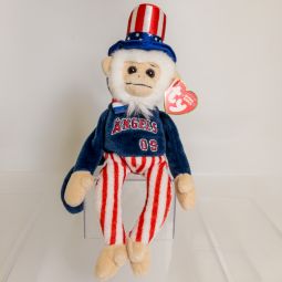 TY Beanie Baby - RALLY DOODLE DANDY the Monkey (SGA Exclusive) *MWNMT*