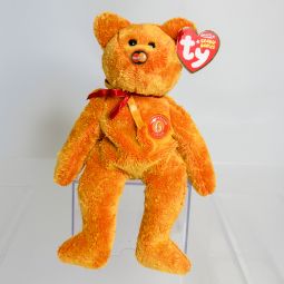 TY Beanie Baby - MC MASTERCARD Bear Anniversary Edition #6 (Credit Card Excl) (8.5 inch) *NON-MINT*
