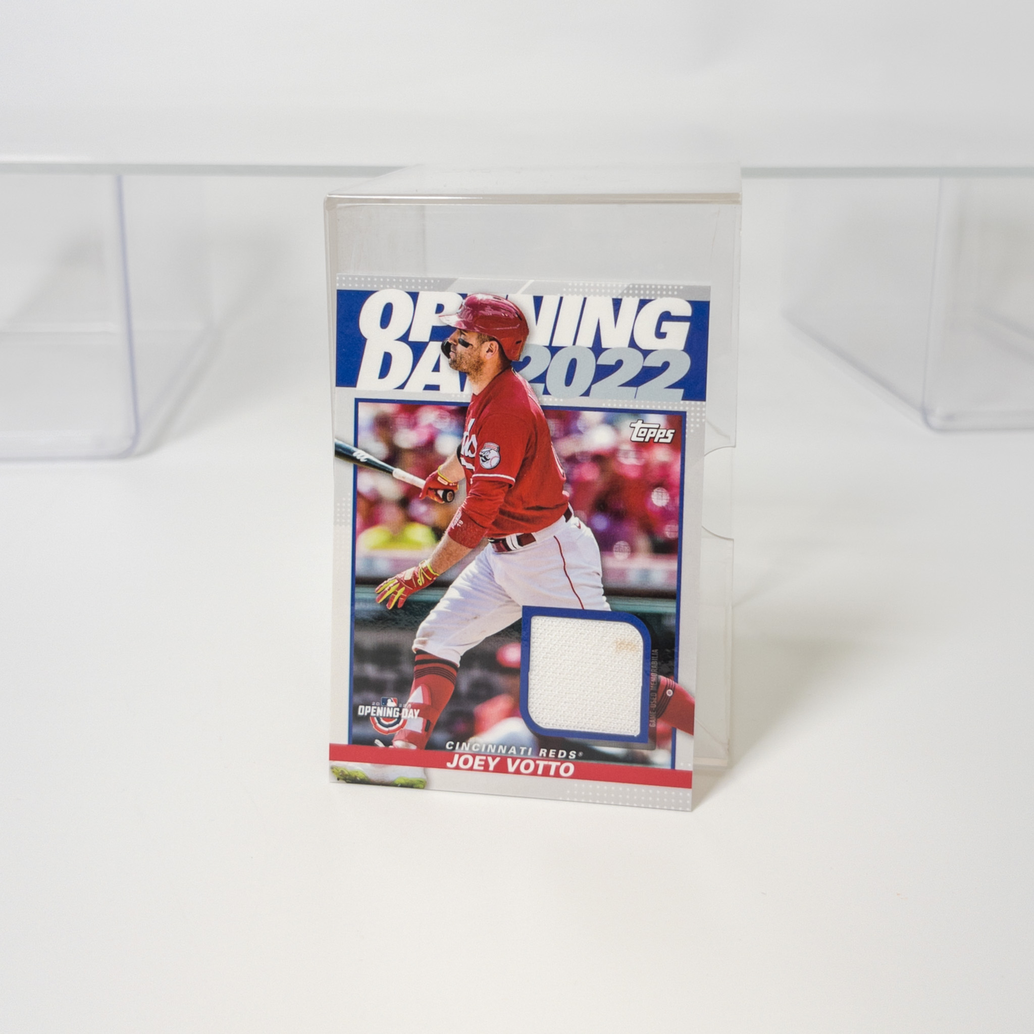 Topps Trading Cards - MLB Opening Day 2022 Relic Card - Joey Votto (Cincinnati Reds)