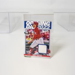 Topps Trading Cards - MLB Opening Day 2022 Relic Card - Joey Votto (Cincinnati Reds)