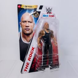 Mattel - WWE Main Event Top Picks Action Figure - THE ROCK *NON-MINT*