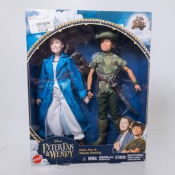 Mattel - Disney Dolls -  Peter Pan & Wendy Darling *NON-MINT*