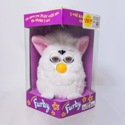 Tiger Electronics - White (Brown Eyes) FURBY *NON-MINT*