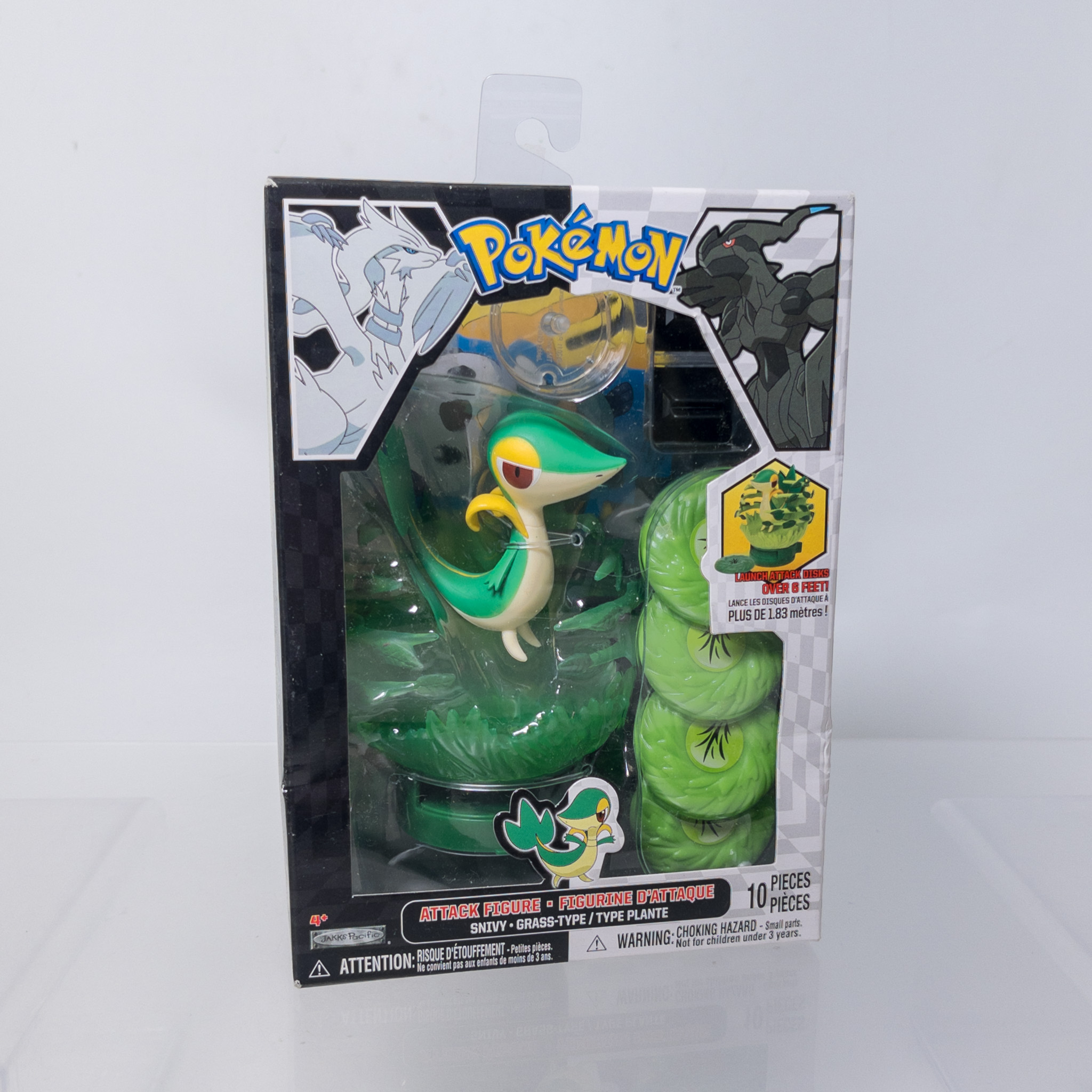 Jakks Pacific - Pokemon Attack Figure - SNIVY *NON-MINT*