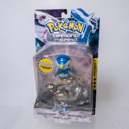 Jakks Pacific - Pokemon Diamond & Pearl Series 1 Figures - MACHOP, STARLY, & PIPLUP *NON-MINT*