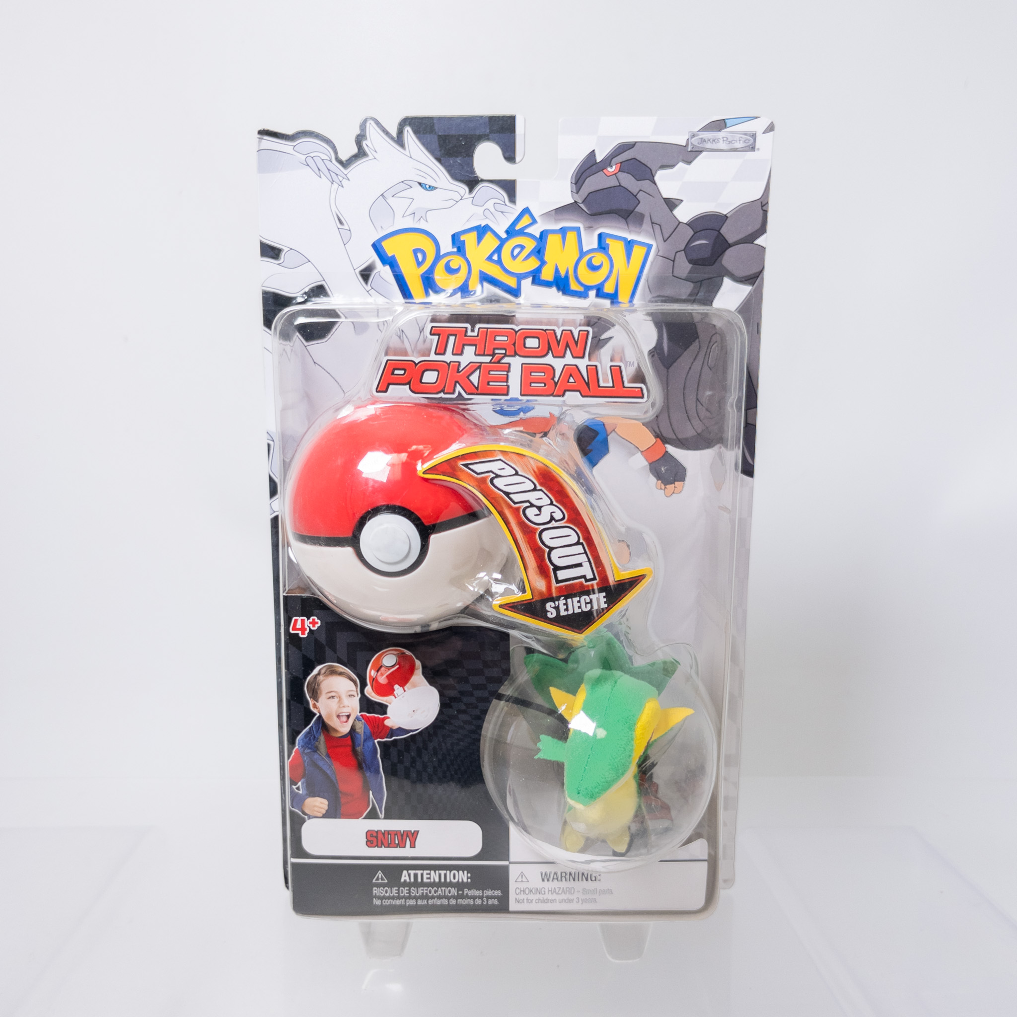 Jakks Pacific - Pokemon Throw Poke Ball - SNIVY *NON-MINT*