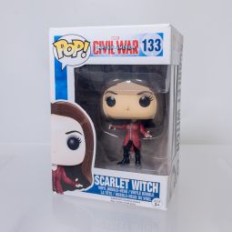 Funko POP! Vinyl Bobble - Captain America: Civil War - SCARLET WITCH #133 *NON-MINT*