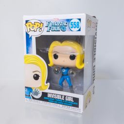 Funko POP! Marvel - Fantastic Four Vinyl Bobble Figure - INVISIBLE GIRL #558 *NON-MINT*