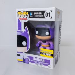 Funko POP! Heroes - DC Comics Vinyl Figure - PURPLE RAINBOW BATMAN #01 *Exclusive* *NON-MINT*