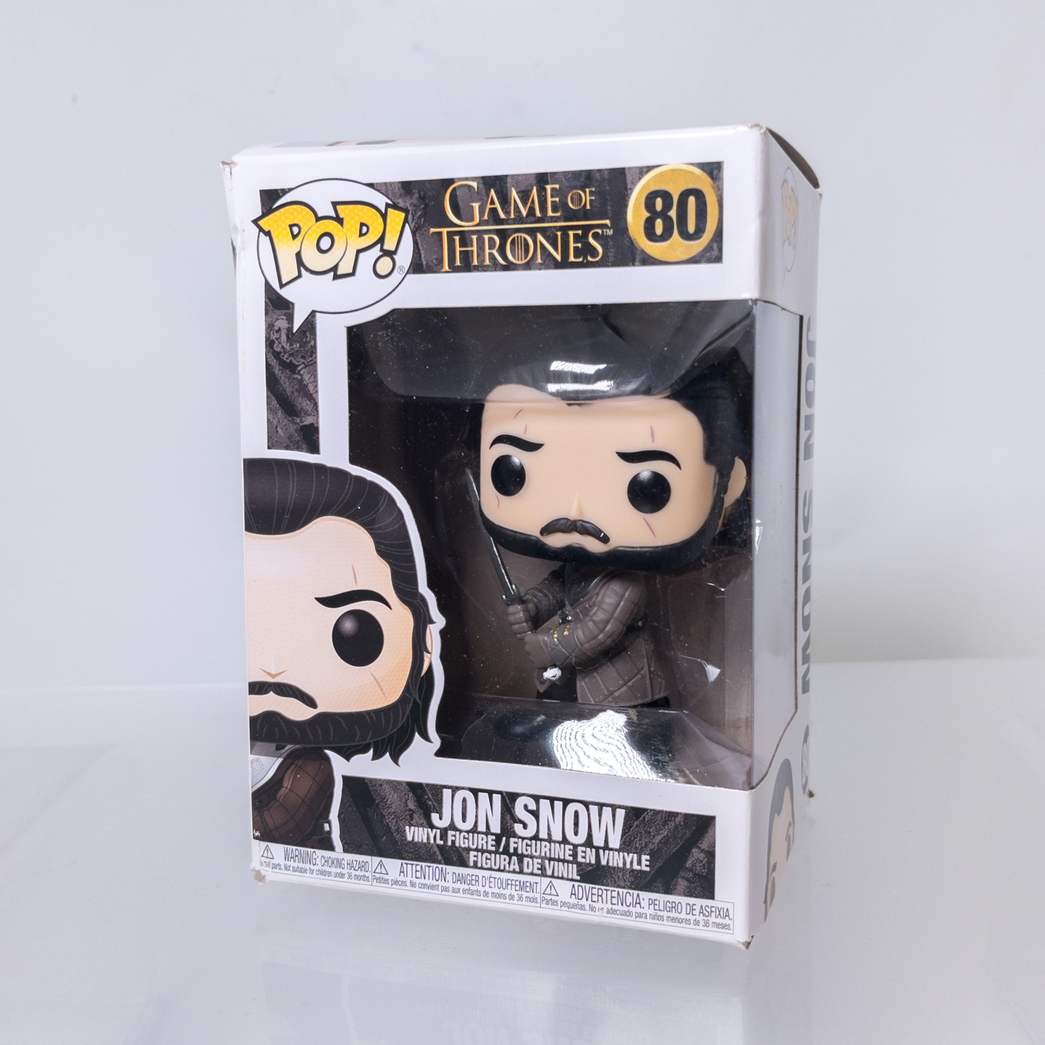 Funko POP! Television - Game of Thrones S11 Vinyl Figure - JON SNOW #80 *NON-MINT*