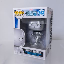 Funko POP! Marvel - Fantastic Four Vinyl Bobble Figure - SILVER SURFER #563 *NON-MINT*